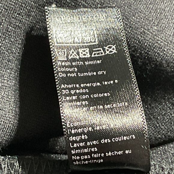 Topshop Black Skater Dress Short Sleeve - Picture 11 of 11